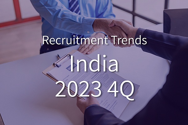 Trends in the Recruitment and Job Placement Market in India, October-December 2023
