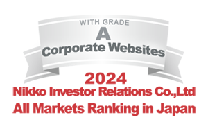 Selected as an excellent site in the "2024 Listed Company Website Quality Ranking"